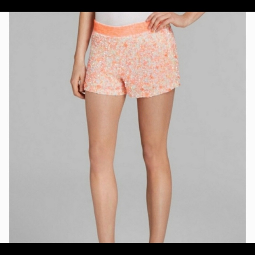 French Connection Sequined Short Shorts, size 2